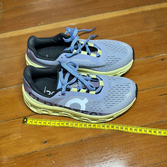 On Running Shoes in Purple and Cream - Picture 11 of 11